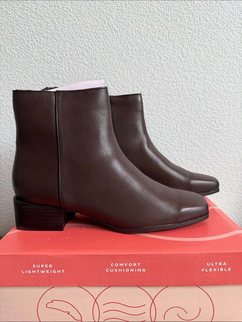 Easy Spirit Women's Sidney eFlex Square Toe Booties NIB